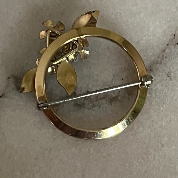 Vintage Forget Me Not Brooch by Krementz